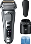 BRAUN 9667CC Rasierer Series 9 Pro+ Silberfarben (Synchro-Sonic, Reinigungsstation: