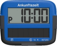 NEEDIT Park Micro Solar Parkscheibe Blau