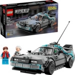 LEGO Speed Champions 77256 Zeitmaschine aus Zur&uuml;ck in die Zukunft Bausatz,