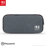 POWERA Slim Case f&uuml;r Nintendo Switch 2 Gaming Zubeh&ouml;r, Dunkles Heidengrau