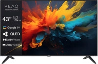 PEAQ PTV 43GQU-5025T TV (Flat, 43 Zoll / 108 cm, QLED 4K, SMART TV)