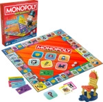 HASBRO GAMING Monopoly App Banking Brettspiel Mehrfarbig