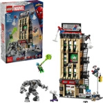 LEGO Super Heroes 76342 Spider-Man vs. Mysterio: Daily Bugle Bausatz, Mehrfarbig
