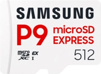 SAMSUNG microSD Express Card P9 Express, Card, Wei&szlig;