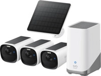 EUFY Cam E40 Starter-Set 3+1 - Kamera mit HomeBase 3 und Solarpanel 2K,