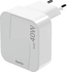 HAMA 2x USB-C 40 W Ladeger&auml;t Universell, Wei&szlig;