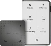 LEDGER SAS Stax + Wiederherstellungsschl&uuml;ssel Crypto Wallet
