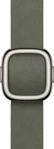 APPLE 42 mm Armband mit Moderner (M), Ersatzarmband, Silbergrau