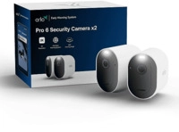 ARLO Pro 6 2K+ &Uuml;berwachungskamera, 2er Set, Sicherheitskamera