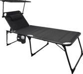 TECHNAXX TX-275 faltbare 20 Watt Solar-Sonnenliege