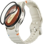 HAMA Super Hybrid, f&uuml;r Samsung Galaxy Watch8, 44 mm, Displayschutzglas, Transparent