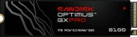 SANDISK Optimus&trade; GX PRO 8100 PCIe&reg; 5.0 NVMe&trade; Festplatte, 1 TB SSD PCI...