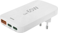 HAMA Flach USB-C Netzteil Universal, Wei&szlig;