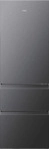 HAIER HTR3618CNMP 3D 60 K&uuml;hlgefrierkombination (C, 360 l, 1850 mm hoch, Dark inox)