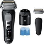BRAUN 9660ccps + gratis 96M Ersatz Scherkopf, Herrenrasierer Series 9 Schwarz