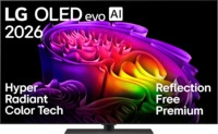 LG OLED55G66LS OLED evo TV G6 (Flat, 55 Zoll / 139 cm, 4K, SMART TV)