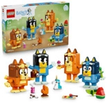 LEGO Bluey 11217 Blueys Familie aus Steinen Bausatz, Mehrfarbig
