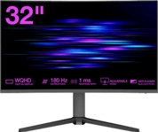 PEAQ PMO G320-CQE 32 Zoll QHD Gaming Monitor 1 Reaktionszeit 180 Hz