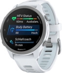 GARMIN Forerunner 170 Smartwatch Silikon, 20 mm, Steinweiss