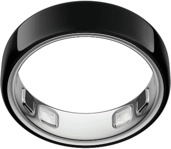 OURA Ring 5, Gr&ouml;&szlig;e 7, Schwarz Smart