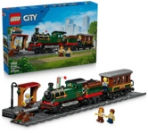 LEGO City 60511 Klassischer Dampfzug Bausatz, Mehrfarbig