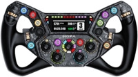 MOZA RACING KS Pro Lenkrad, 2,99"-Zoll-Display, ARGB, Lenkr&auml;der, schwarz