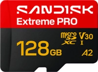 SANDISK Extreme PRO&reg; microSD&trade; UHS-I-Karte, Micro-SD Speicherkarte, 128 GB,...