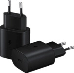SAMSUNG EP-TA800N 25 W Doppelpack Schnellladeadapter Samsung, Black