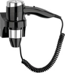 BARTSCHER 850041 1600S Hotelhaartrockner Schwarz/Silber (1600 Watt)