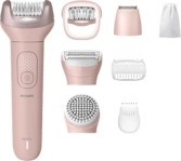 PHILIPS BRE719/00, 7 Aufs&auml;tze, Epilierer, Rosa