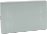 REALPOWER PB-5000 MAG Ultra Slim Powerbank 5000 mAh Schwarz/Silber