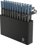 DEQSTER Stylus Multi Charger Station, EU, UK & US-Plug (Typ-C, G A), Deqster,...