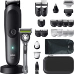 BRAUN AIO9560, Multigroomer, Schwarz/Grau