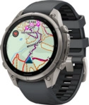GARMIN FENIX 9 PRO - INREACH, 47 MM TITAN Smartwatch Titan Silikon, 22mm,