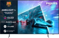 PHILIPS Ambilight TV 55OLED761/12 OLED (Flat, 55 Zoll / 139 cm, UHD 4K, SMART TV,