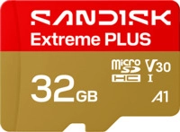 SANDISK EXTREME&reg; PLUS MICROSD&trade; UHS-I-KARTE, Micro-SD Speicherkarte, 32 GB,...