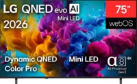 LG 75QNED8MB6A QNED evo TV (Flat, 75 Zoll / 190 cm, UHD 4K, SMART TV)