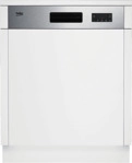 BEKO BDSN16O44W Geschirrsp&uuml;ler (teilintegrierbar, 598 mm breit, 44 dB (A), C)