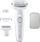 BRAUN Silk-&eacute;pil 9 SES9-030 Epilierer, Wei&szlig;/Silber