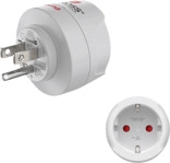 HAMA Typ B, 3 Polig, F&uuml;r US Reisestecker