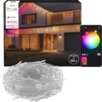 PHILIPS Hue Festavia Eiszapfen-Lichterkette, White & Color Ambiance, 8.5 m, 250 LEDs