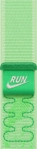 APPLE 40 mm Nike Sport Loop (onesize), Ersatzarmband, Green Spark