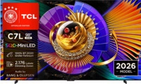 TCL 98C7L SQD-Mini LED TV (Flat, 98 Zoll / 248,92 cm, HDR 4K, SMART TV)