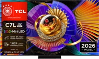TCL 85C7L SQD-Mini LED TV (Flat, 85 Zoll / 215,9 cm, HDR 4K, SMART TV)