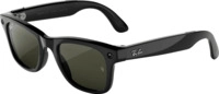 META Ray-Ban Meta Wayfarer (Gen 3), Schwarz gl&auml;nzend, Gl&auml;ser: Gr&uuml;n polarisiert,