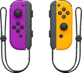 NINTENDO Joy-Con 2er-Set Gaming Controller Neon-Lila/Neon-Orange f&uuml;r Nintendo...