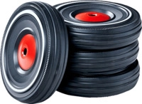 BIG 800001260 Bobbycar Whisper Wheels, Schwarz