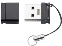 INTENSO Slim Line USB-Stick, 64 GB, 35 MB/s, Schwarz