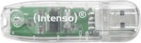 INTENSO Rainbow USB-Stick, 32 GB, 28 MB/s, Transparent