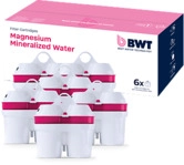BWT 814136 Magnesium Mineralized 6 St&uuml;ck Filterkartusche, Wei&szlig;